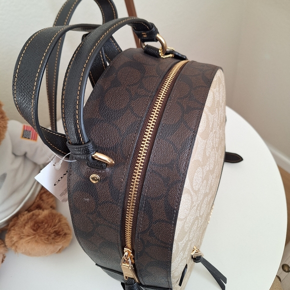 Coach Jordyn Backpack In Blocked Signature CanvasComparable Value$450 - Picture 10 of 10